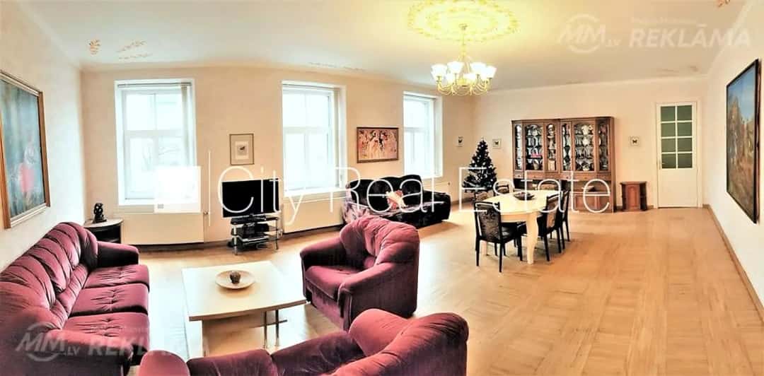 Dzīvoklis Rīgā, Centrā, 171 м², 4 ist., 4 stāvs