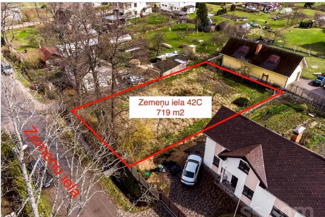 Zeme, 719㎡ - Jūrmala, Melluži