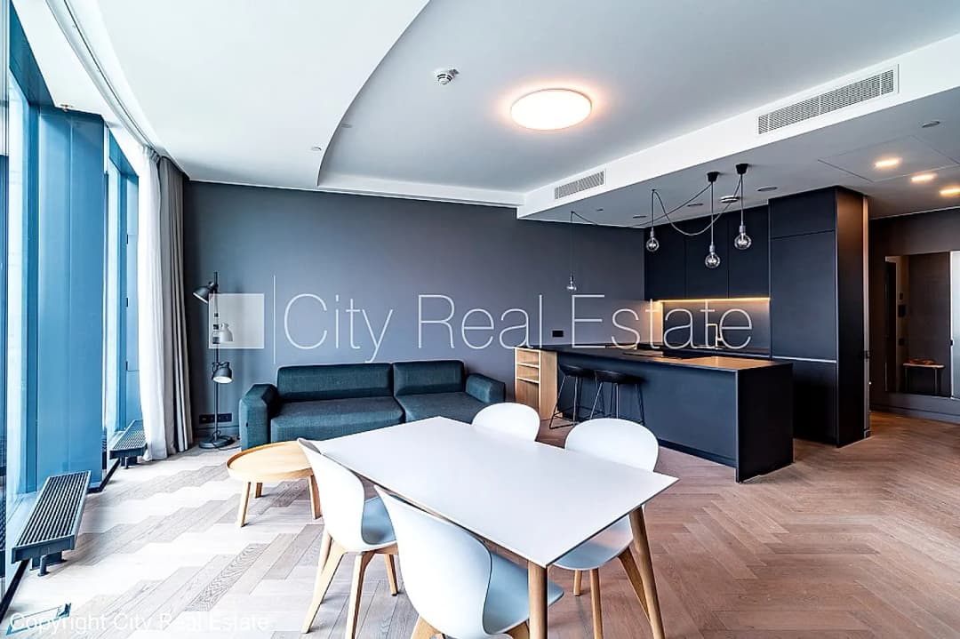 Projekts - Zunda Towers, jaunceltne, viena kvadrātmetra apsaimniekošanas maksa mēnesī 3,6 EUR,