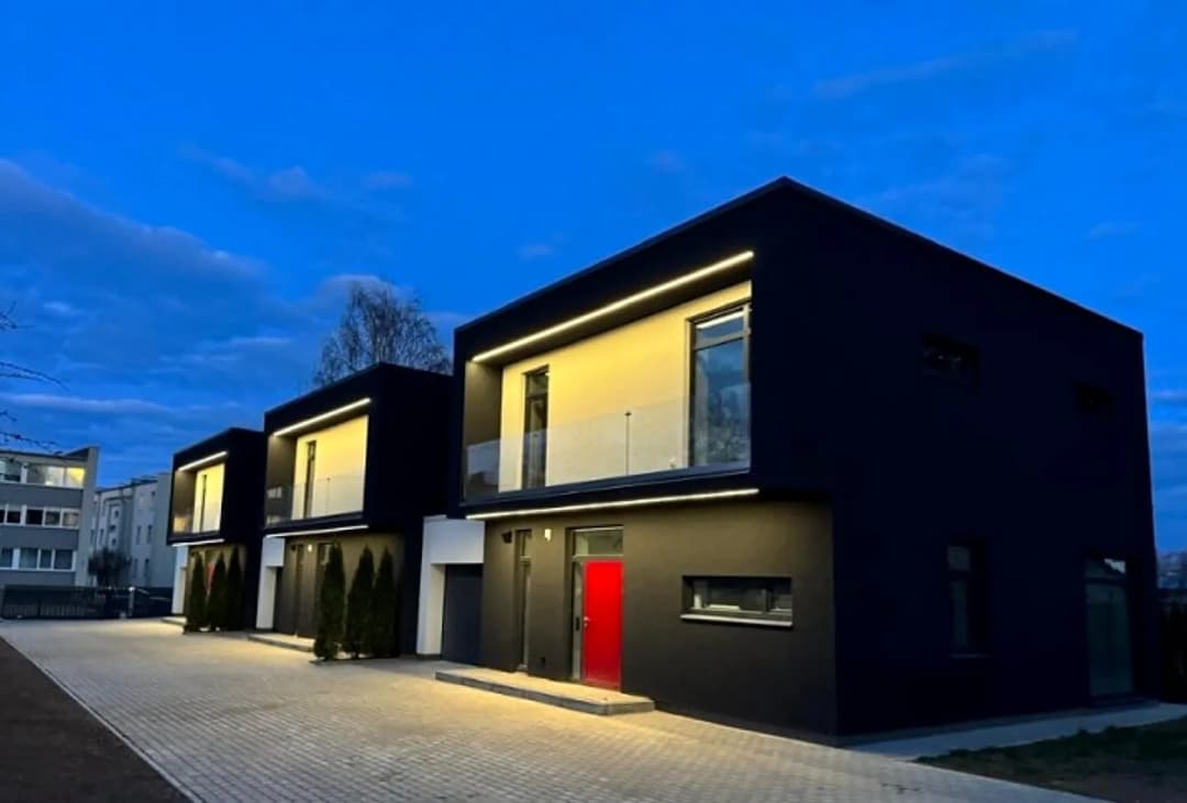 Jaunas premium klases rindu mājas Ādažos Pārdošanā jaunas premium klases rindu mājas — bilde 2