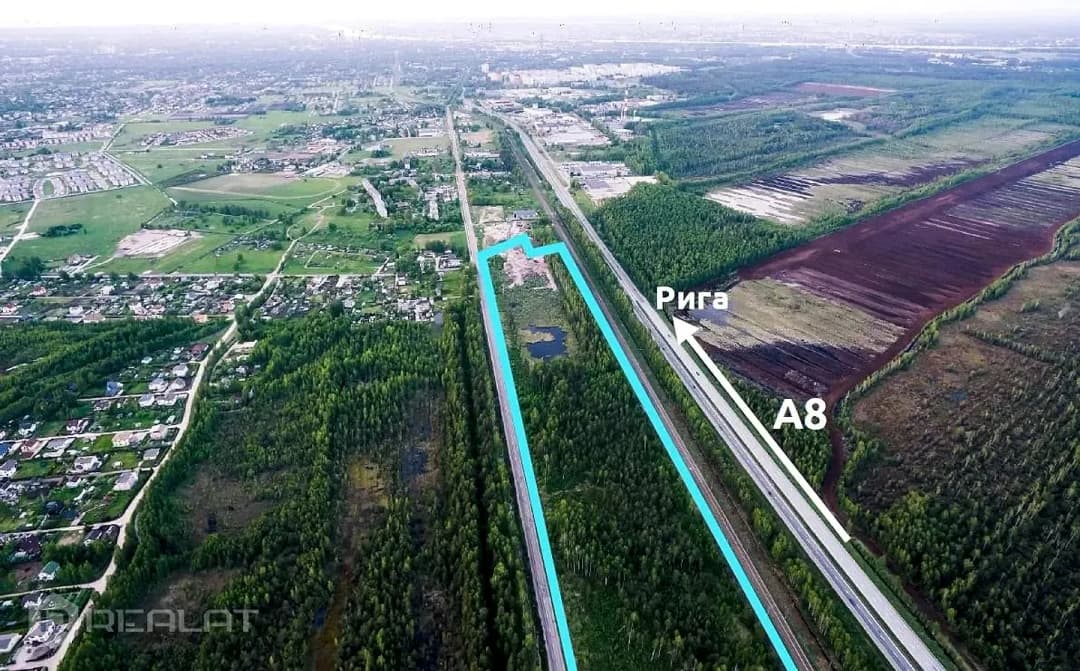 Zeme, 10000.00㎡ - Olaines novads, Olaines pagasts — bilde 2