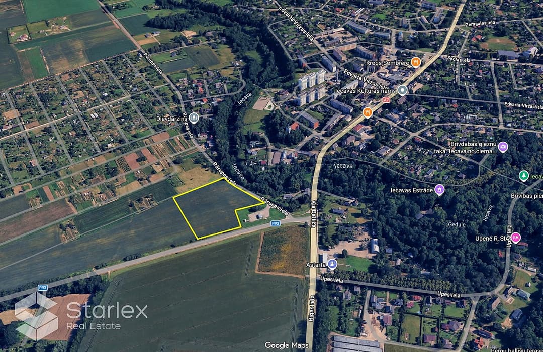 Zeme, 18135㎡ - Bauskas novads, Iecava — vēl bildes