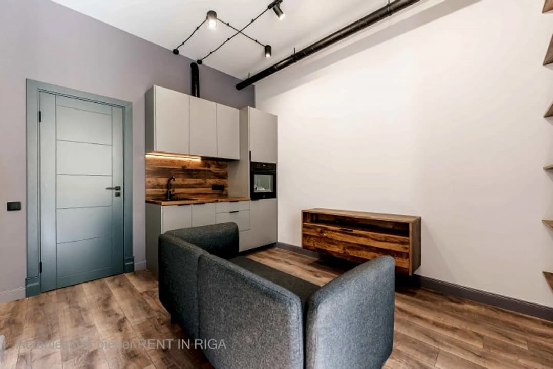 Iegādei pieejams mūsdienīgs un līdz detaļām pārdomāts studio tipa dzīvoklis Ernesta — bilde 3