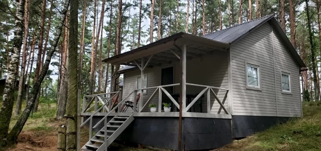 Pārdod zemi Lielupes krastā ar divām jaunām mājiņām - vasarnīcu 50m2 un viesu namiņu — bilde 3