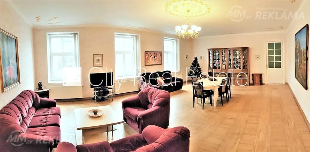 Dzīvoklis Rīgā, Centrā, 171 м², 4 ist., 4 stāvs