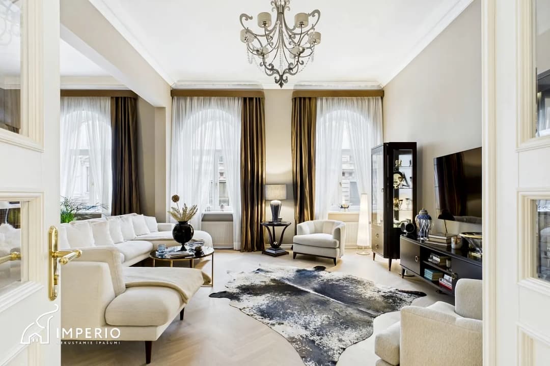 4-ist. Dzīvoklis, 136㎡ - Rīga, Centrs