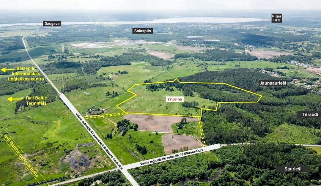 Zeme, 273800㎡ - Salaspils novads — bilde 2