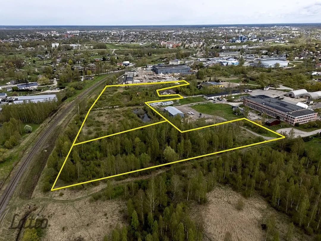 Piedāvājumā apbūves gabals Jelgavas rūpnieciskajā zonā, kas ir piemērota vieta ražošanas, — bilde 4
