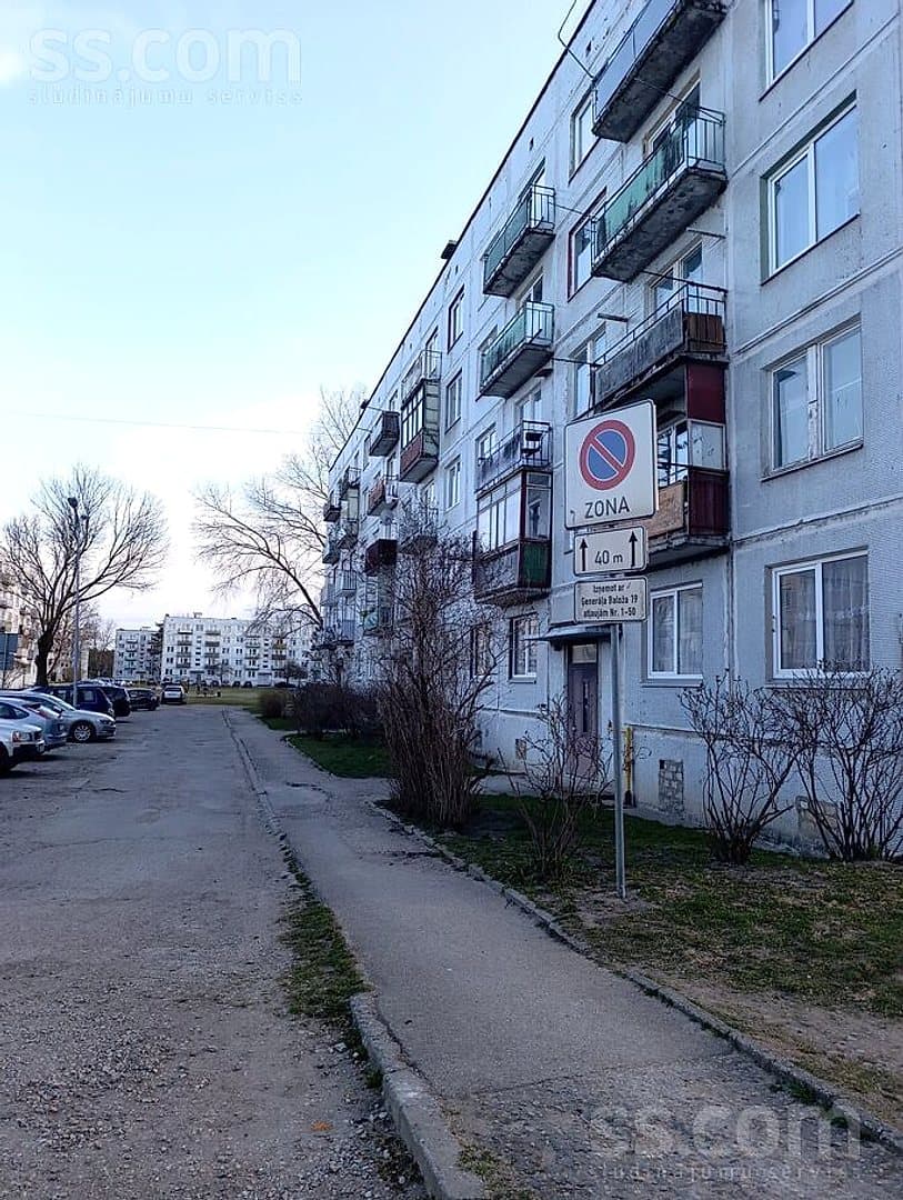 Vienistabas dzīvoklis — Ģenerāļa Baloža 19
