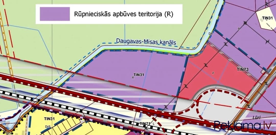 Pārdodam fasādes zemes gabalu A5 šosejas malā. Pēc Ķekavas pagasta teritoriālā plānojuma — bilde 2