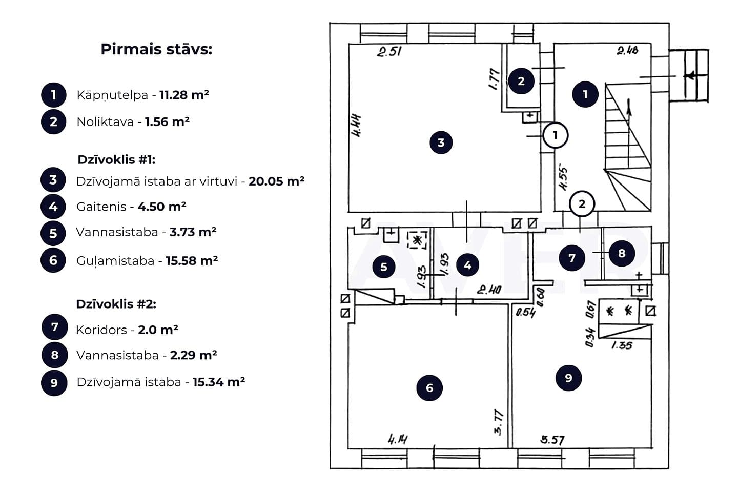 5-ist. Māja, 188㎡ - Rīga, Maskavas forstate — bilde 2