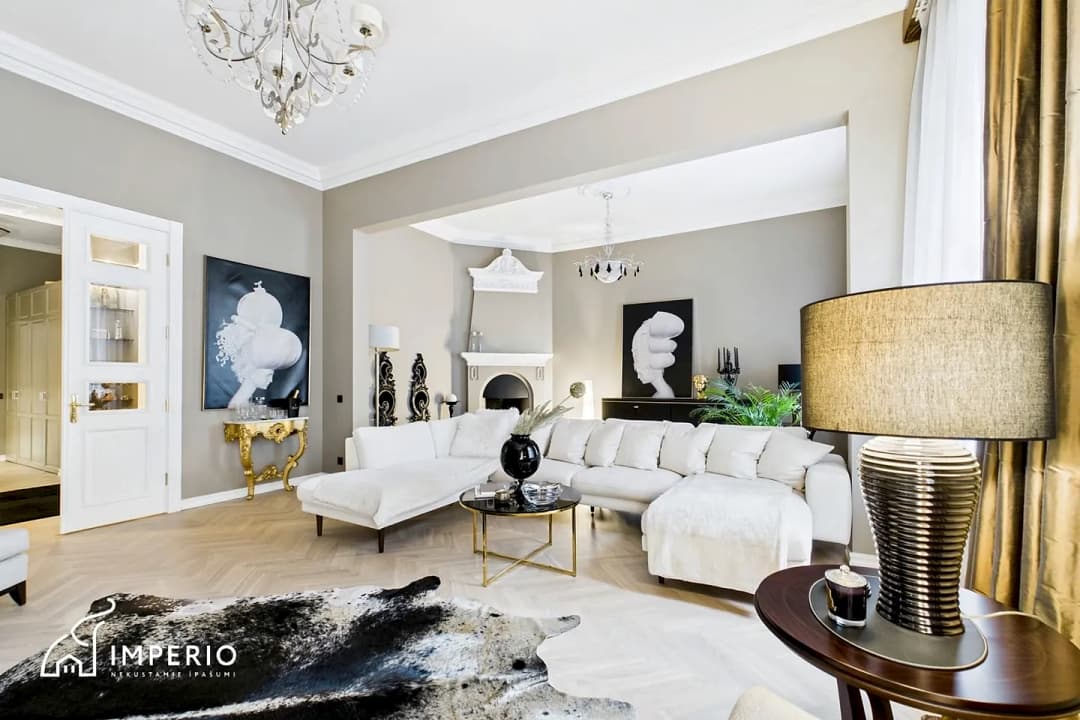 4-ist. Dzīvoklis, 136㎡ - Rīga, Centrs — bilde 3