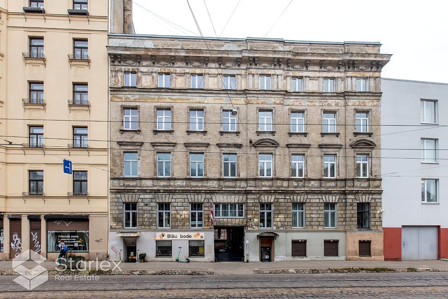 3-ist. Dzīvoklis, 53㎡ - Rīga, Centrs