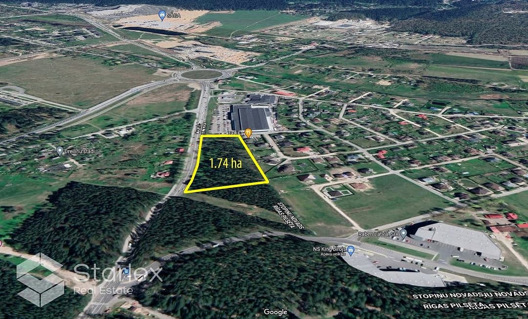 Zeme, 17448㎡ - Rīga, Pļavnieki — bilde 4