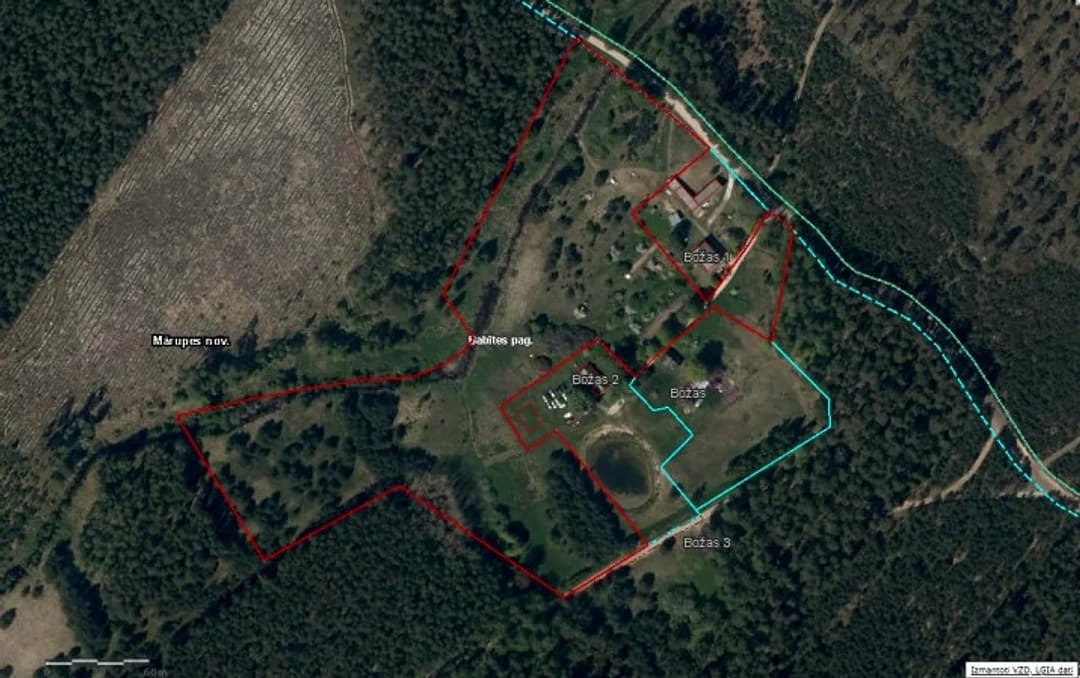 Zemes gabals Babītes pagastā. 400 m attālumā no Božu ūdenskrātuves, 2,2 km no Liepājas — bilde 4