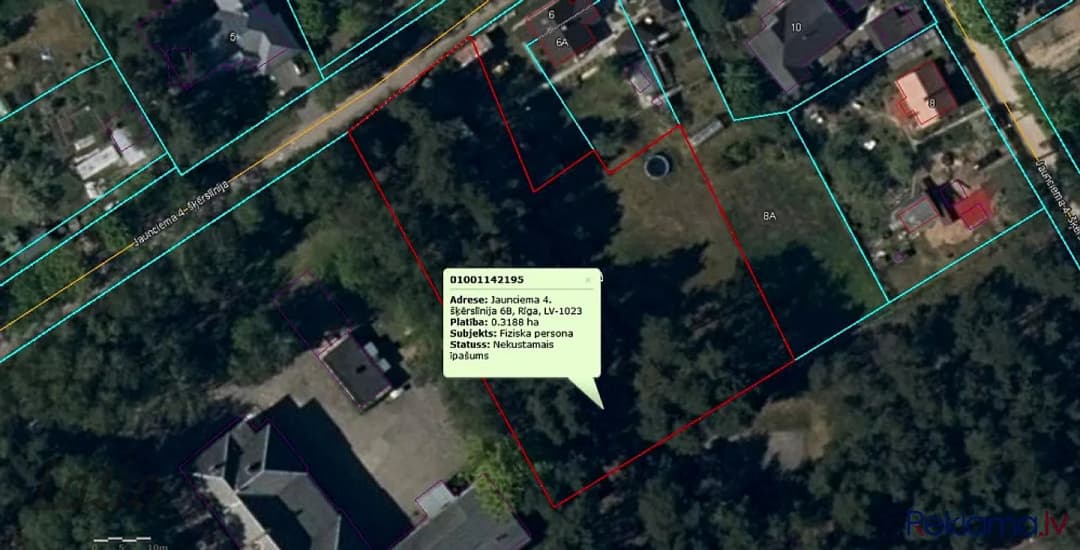 Pārdod regulāras formas apbūves gabalu privātmājas vai dvīņumājas būvniecībai. — bilde 4