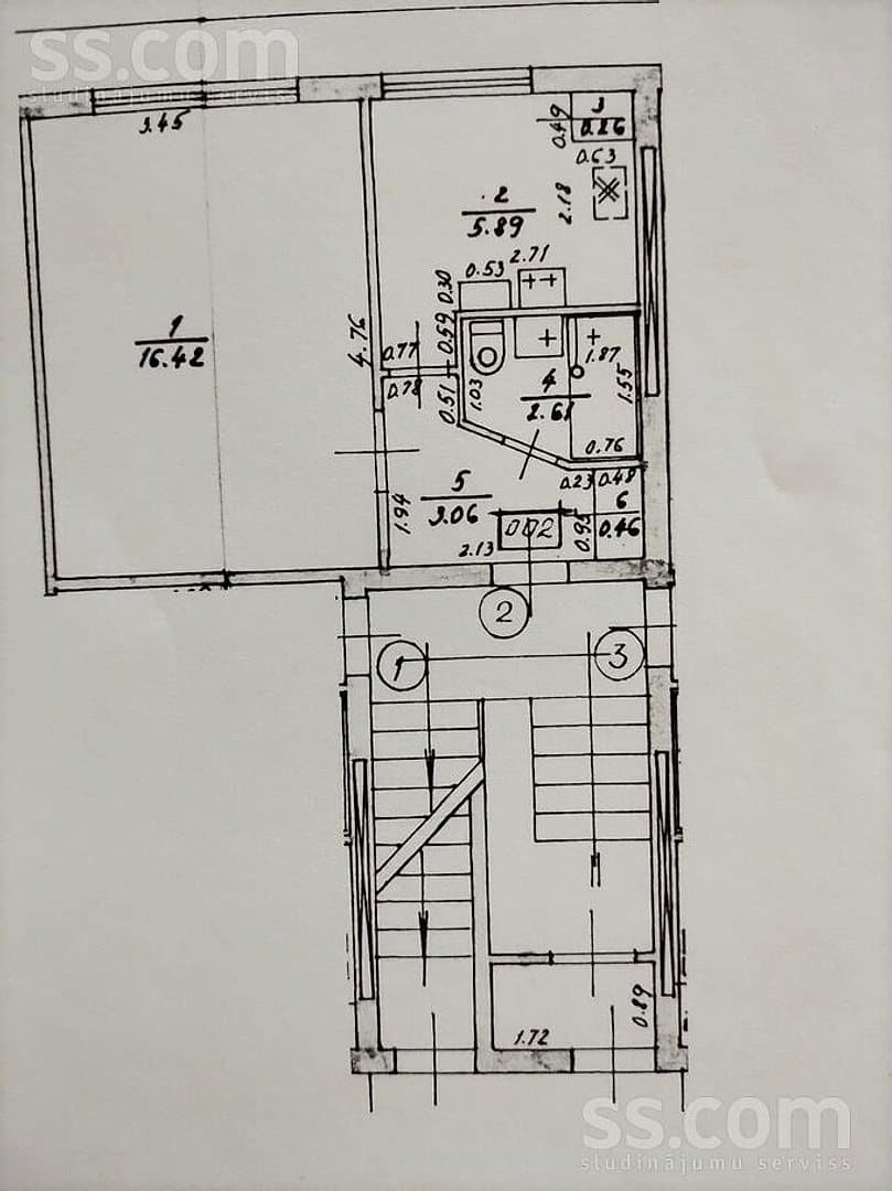 Vienistabas dzīvoklis — Mālkalnes prospekts 24