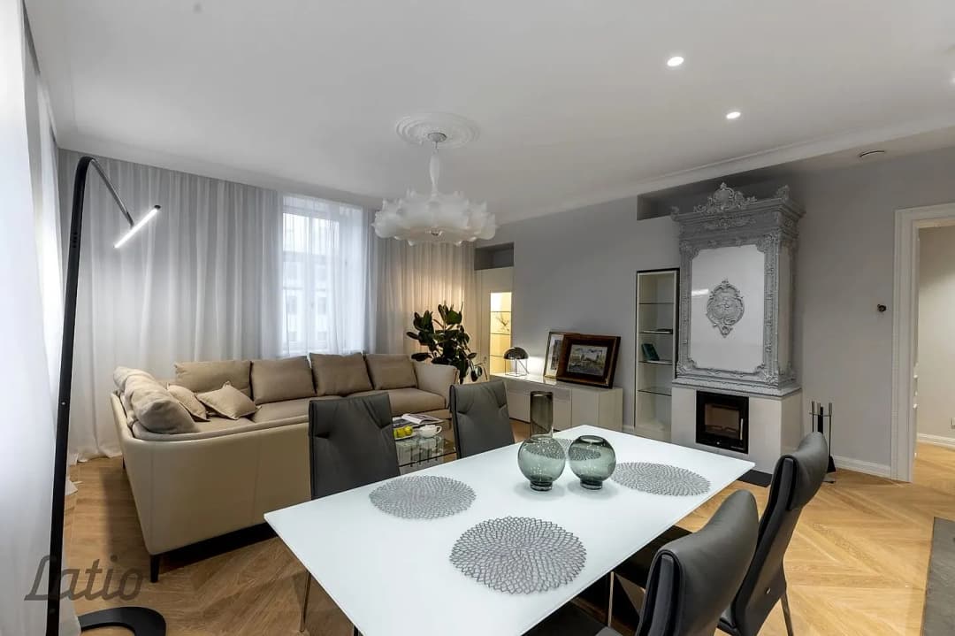 3-ist. Dzīvoklis, 101㎡ - Rīga, Centrs