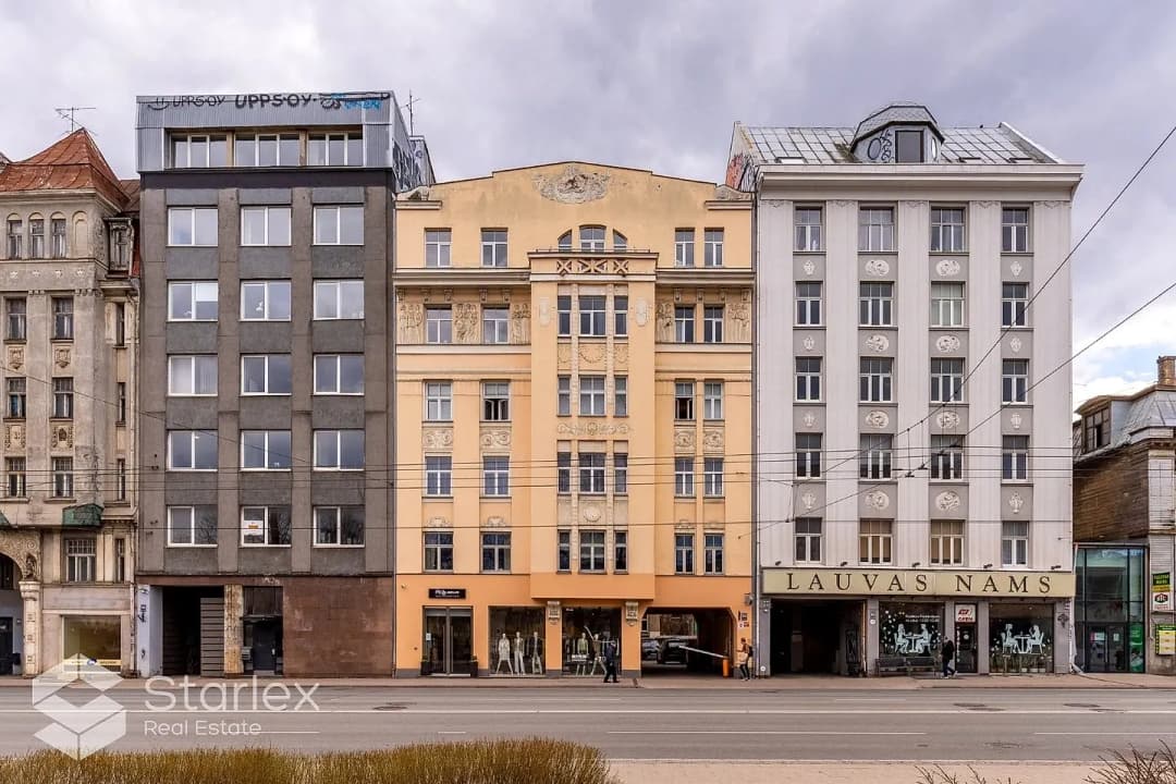 3-ist. Dzīvoklis, 72.3㎡ - Rīga, Centrs
