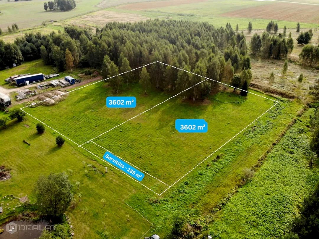 Zeme, 3602.00㎡ - Tukuma novads, Smārdes pagasts — bilde 3