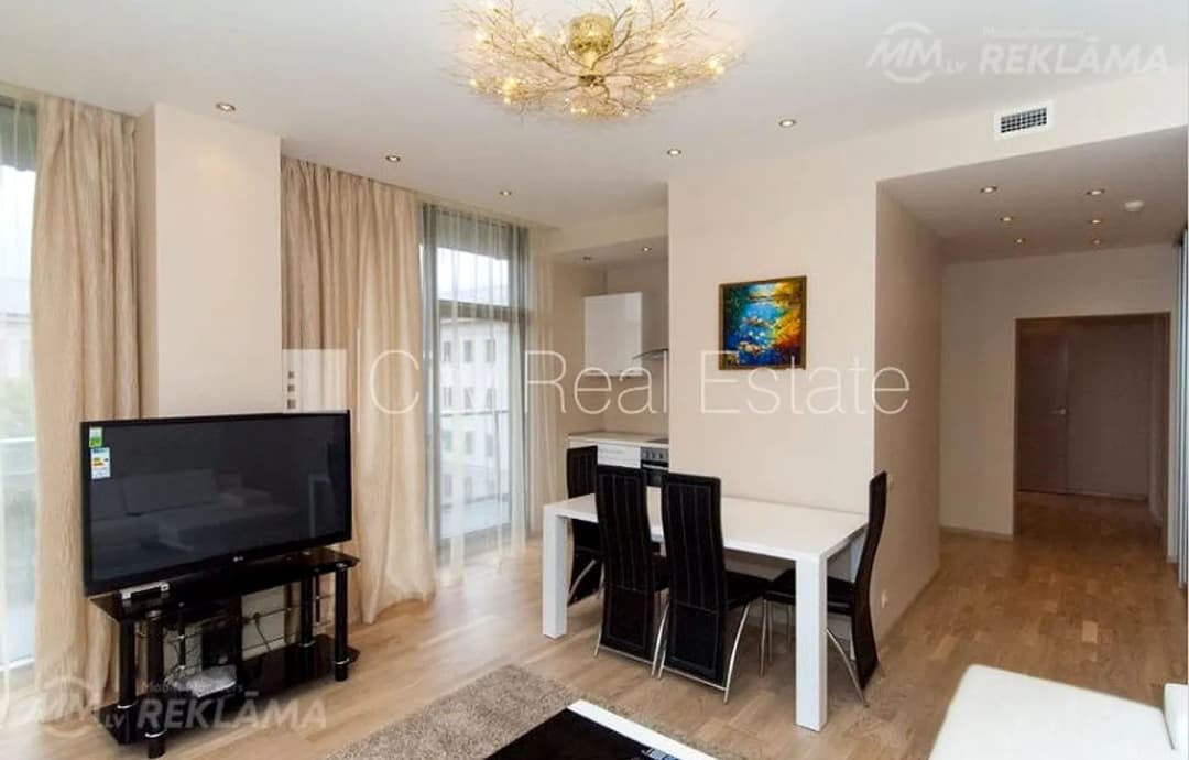 Dzīvoklis Rīgā, Centrā, 82 м², 2 ist., 4 stāvs — bilde 2
