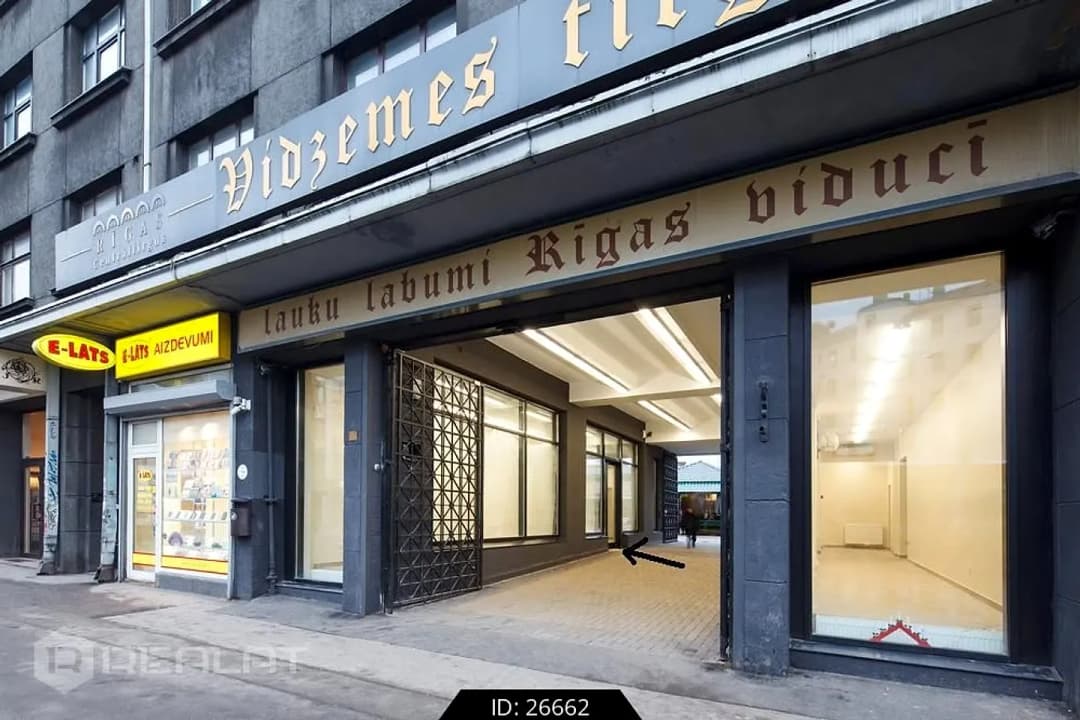1-ist. Telpas, 50.00㎡ - Rīga, Centrs