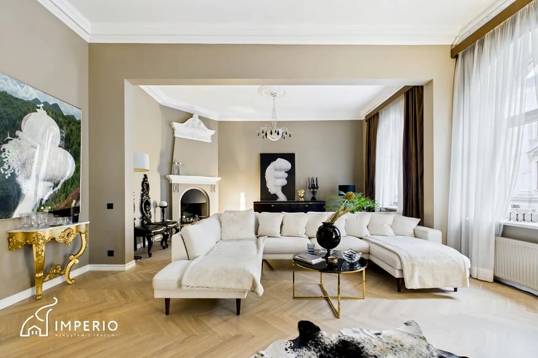 4-ist. Dzīvoklis, 136㎡ - Rīga, Centrs — bilde 2