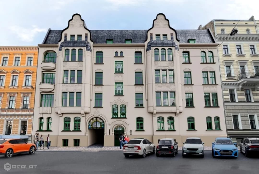2-ist. Dzīvoklis, 45.60㎡ - Rīga, Centrs