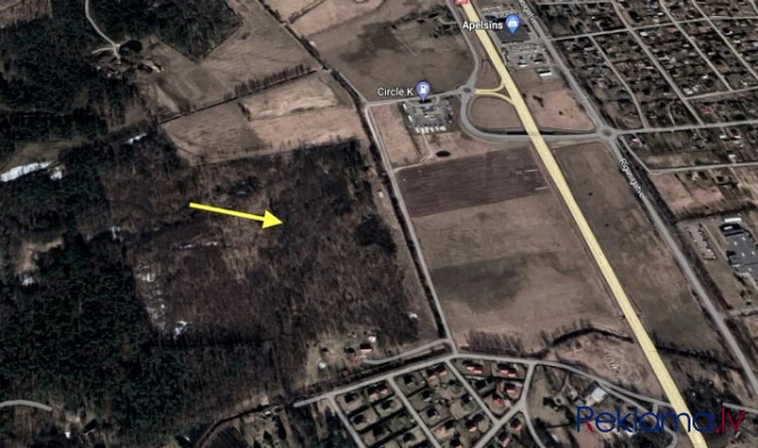 Zemes gabals Ādažu novadā "Stapriņos". Zemes gabala platība- 43600 m2; Teritorijas — bilde 4