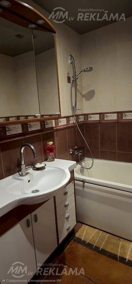 Dzīvoklis Jūrmalā, Kauguros, 58 м², 3 ist., 6 stāvs. — vēl bildes
