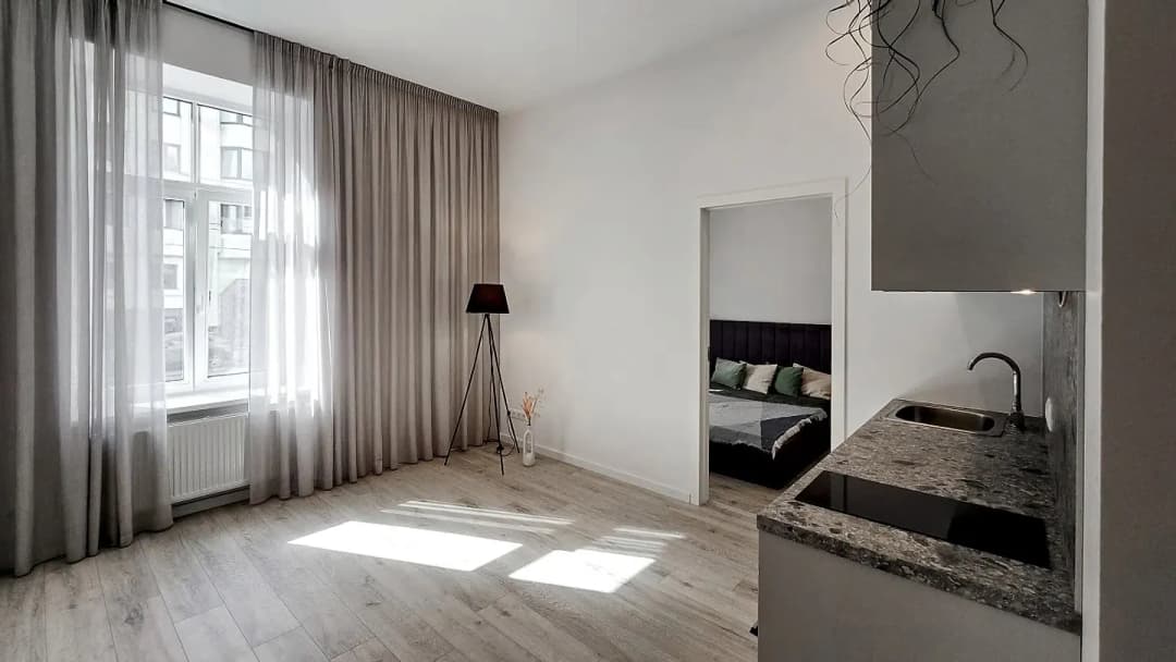2-ist. Dzīvoklis, 40.9㎡ - Rīga, Centrs