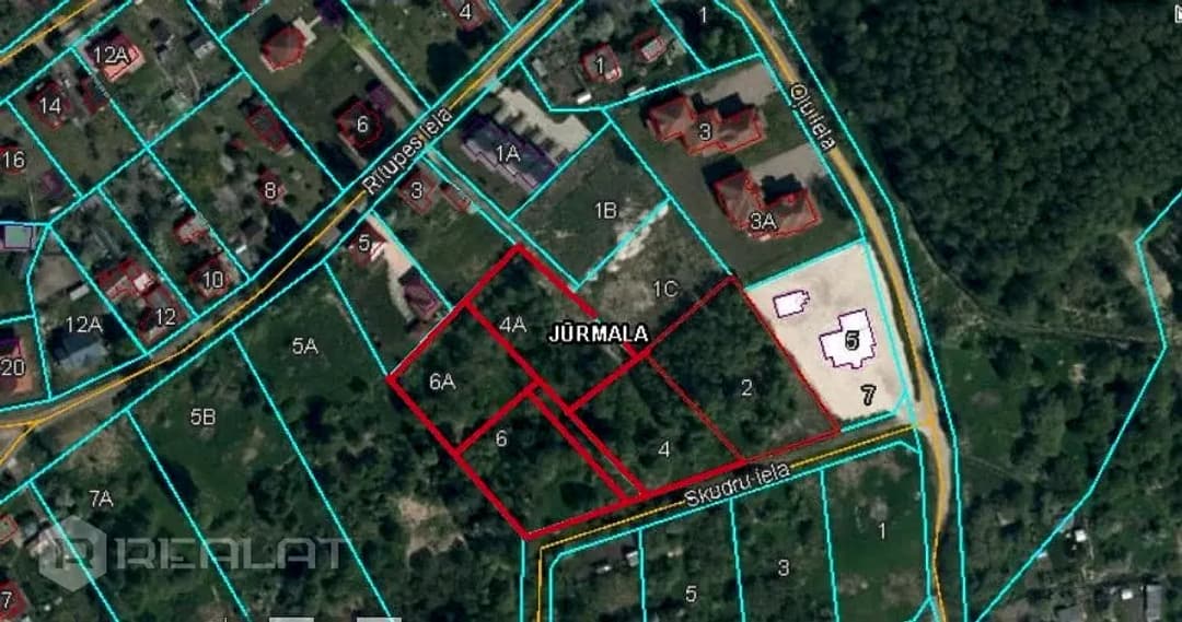 Zeme, 8290.00㎡ - Jūrmala, Krastciems — bilde 4