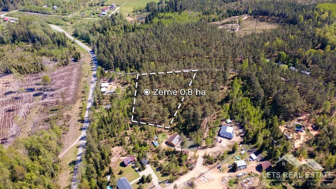 Zeme, 8000㎡ - Siguldas novads, Inčukalna pagasts — vēl bildes