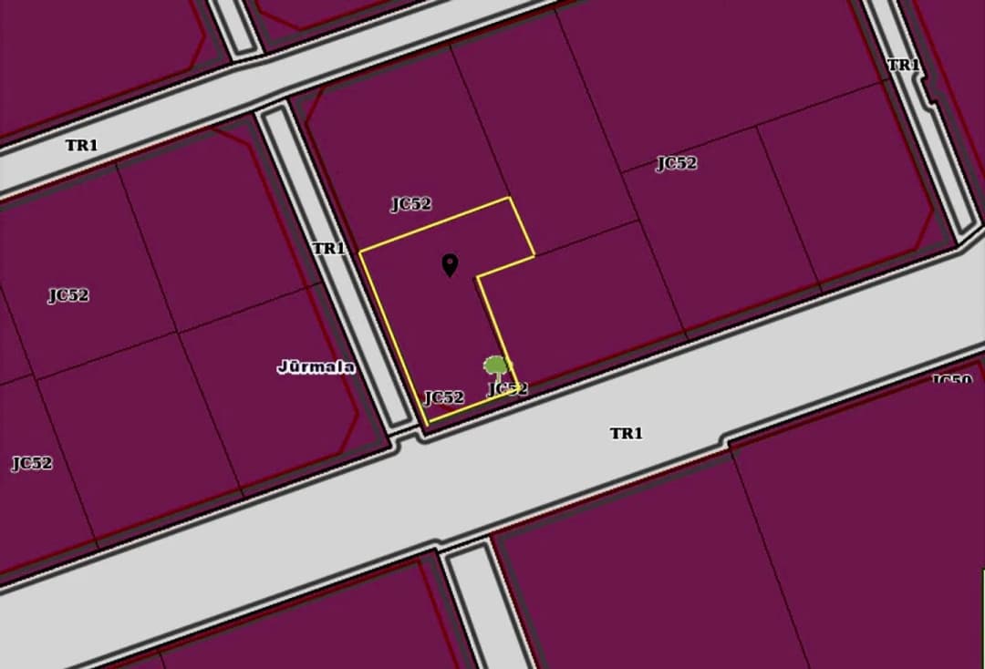 Zeme, 950㎡ - Jūrmala, Bulduri — bilde 4