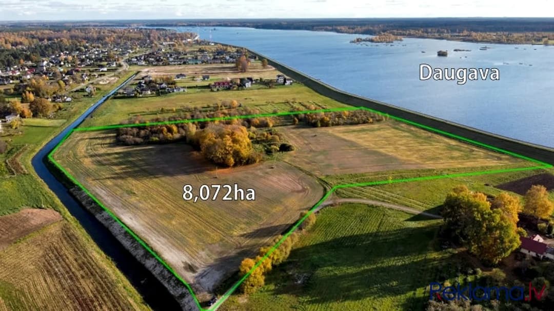 Piedāvājumā investīcju iespēja Ikšķilē! Tiek pārdodi vairāki zemesgabali 8.072 hektāru
