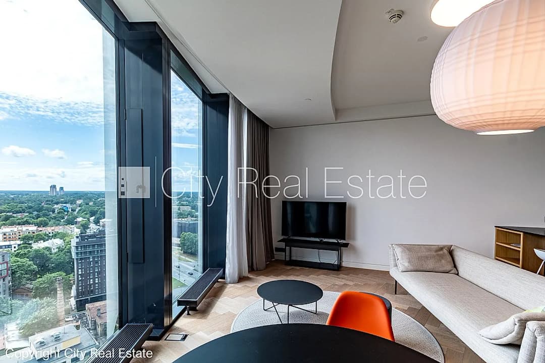 Projekts - Zunda Towers, jaunceltne, viena kvadrātmetra apsaimniekošanas maksa mēnesī 3,6 EUR, — vēl bildes