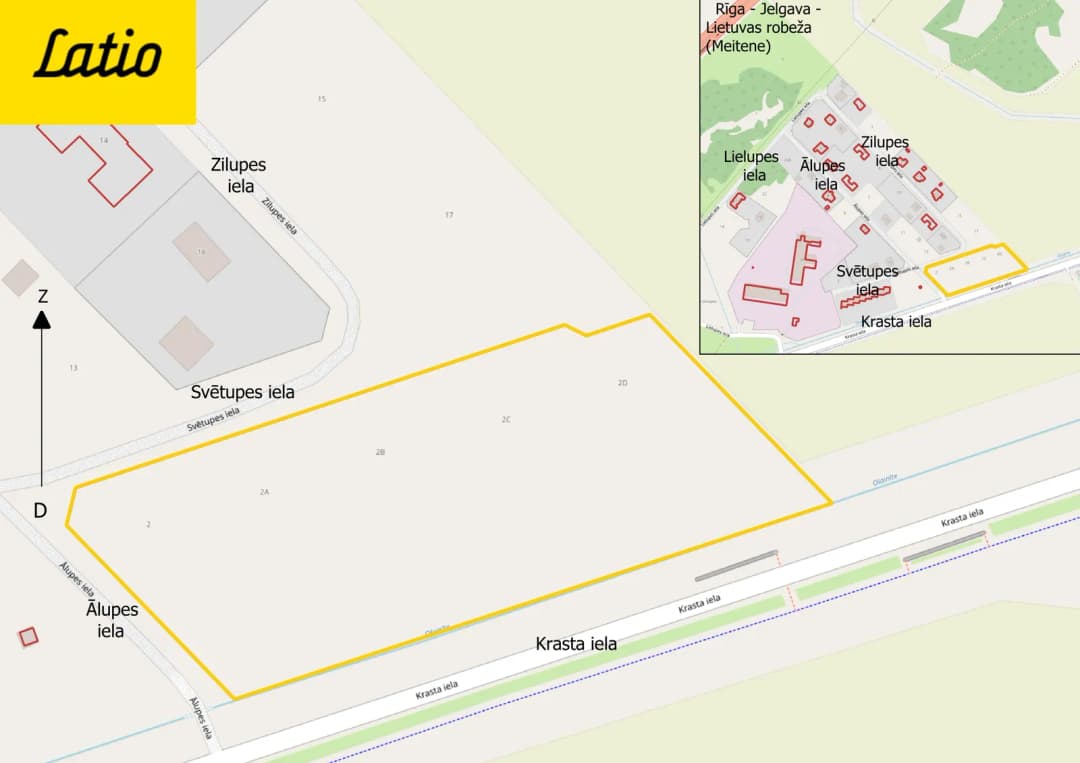 Svētupes iela, Olaines pagasts, Olaines novads — bilde 2