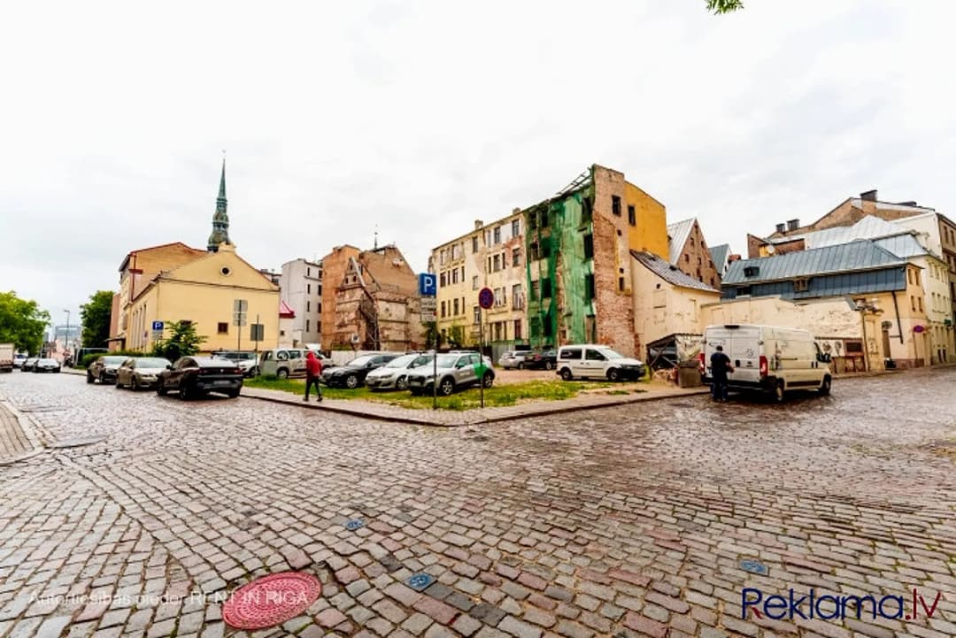 Brīvs zemes gabals Vecrīgā. Ir izstrādāts attīstības projekts minimālā sastāvā, kas — bilde 2