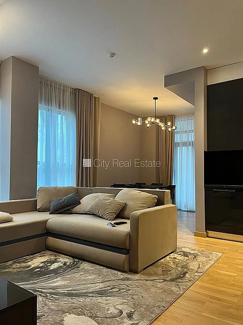 Jaunceltne, labiekārtota apzaļumota teritorija, luksuss apartamenti 89,6 m2, ir lifts, balkons, — bilde 3