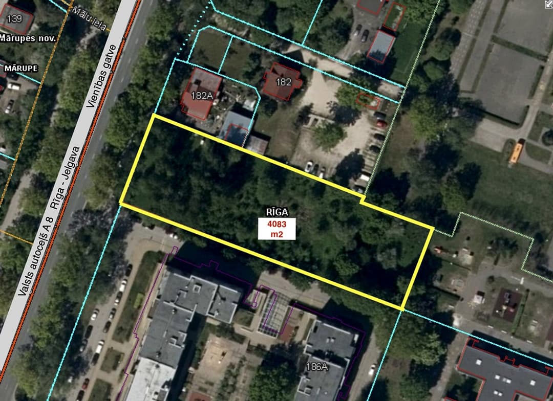 Zeme, 4083㎡ - Rīga — bilde 2