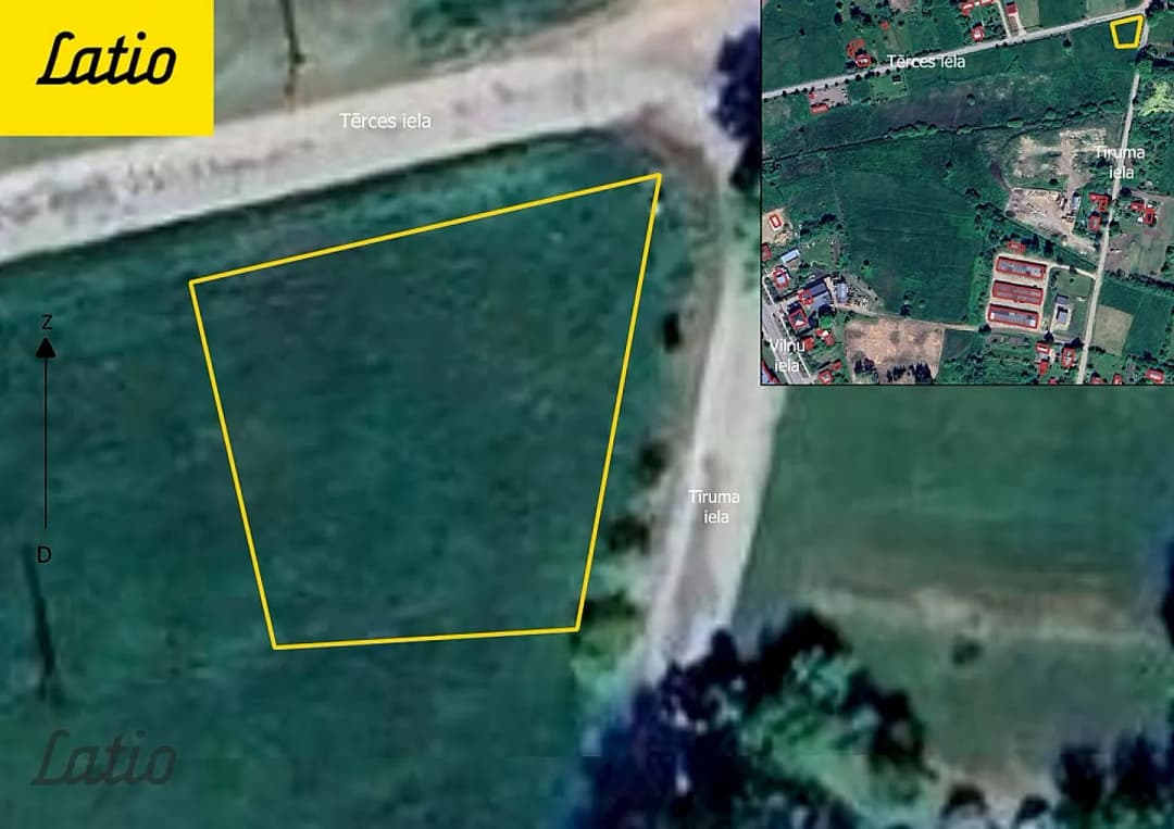 Pārdod privātās apbūves zemes gabalu Salacgrīvā, Tīruma ielā! Platība 635 m2.