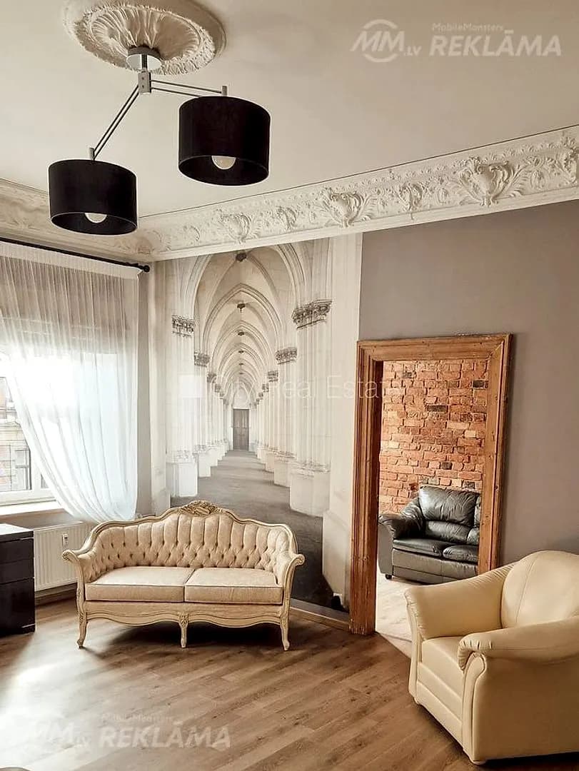 Dzīvoklis Rīgā, Centrā, 105 м², 4 ist., 3 stāvs — bilde 3