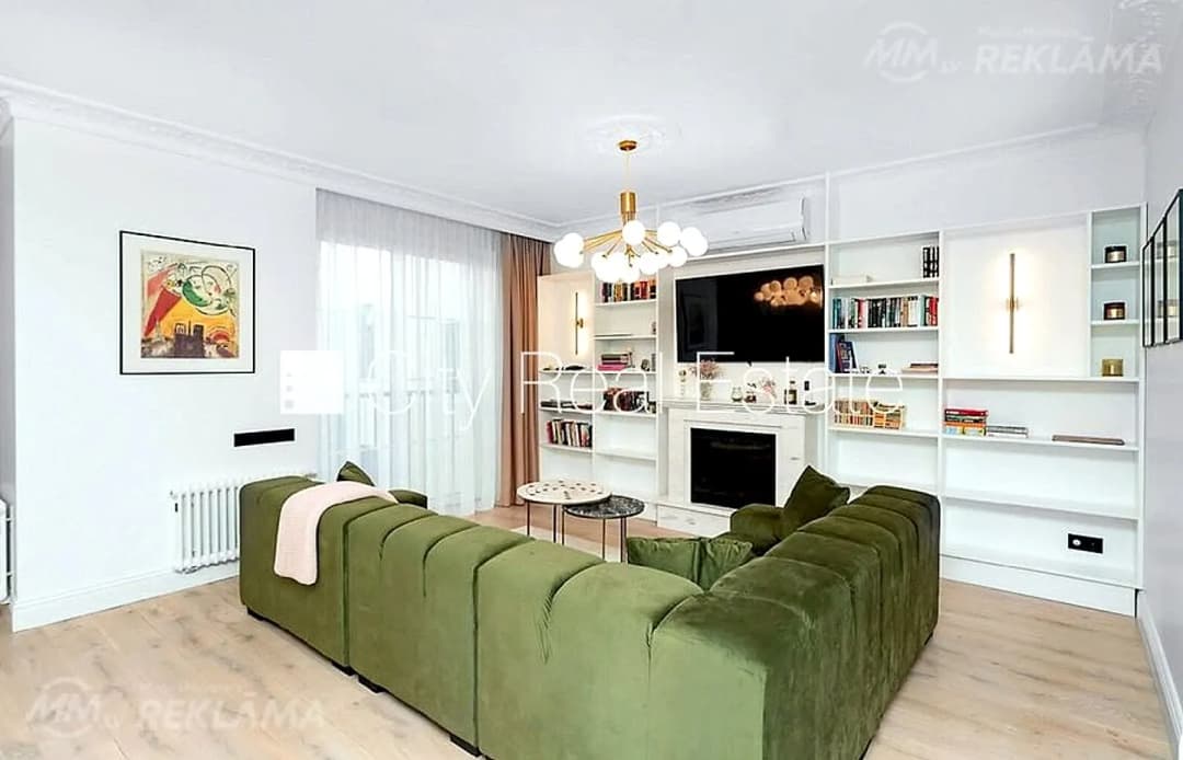 Dzīvoklis Rīgā, Centrā, 120 м², 4 ist., 4 stāvs — bilde 3