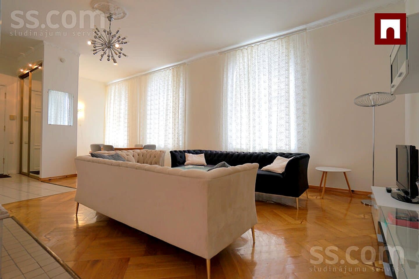 4 istabu dzīvoklis — Smilšu 12 — bilde 3
