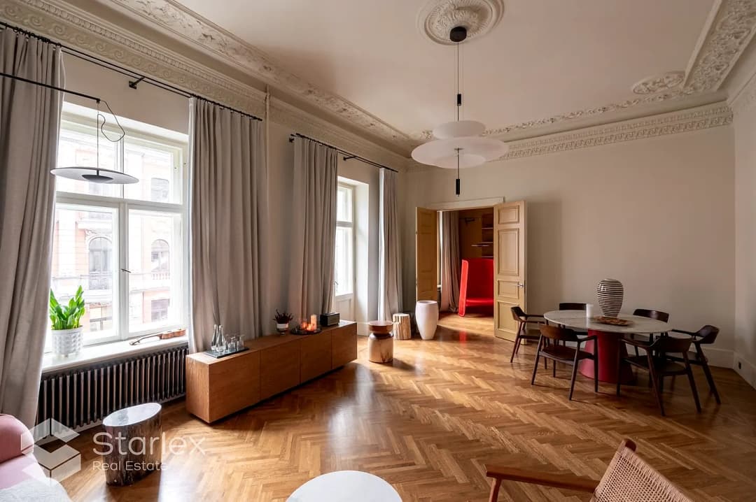 5-ist. Dzīvoklis, 155㎡ - Rīga, Centrs — vēl bildes