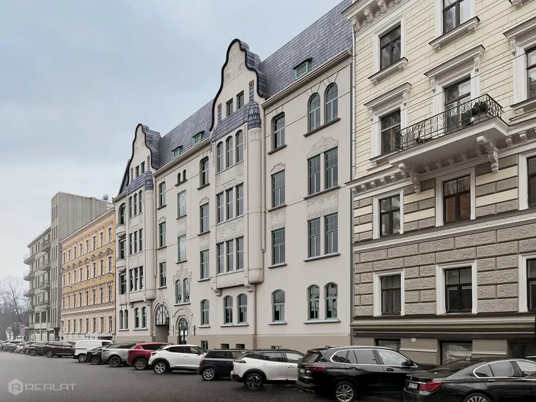 4-ist. Dzīvoklis, 94.30㎡ - Rīga, Centrs