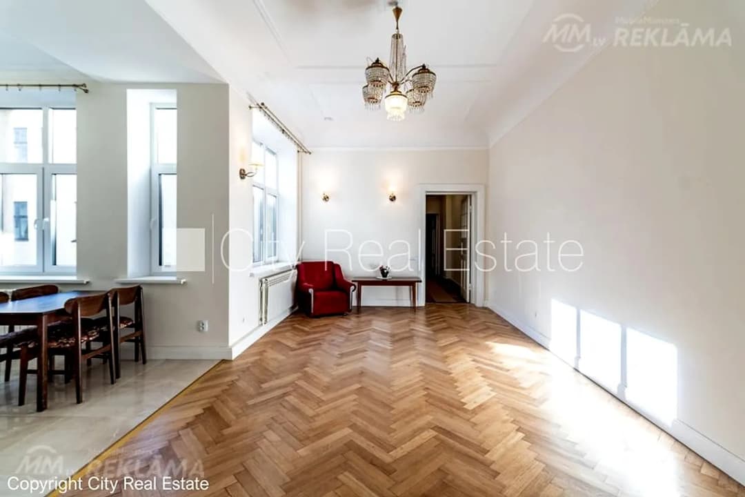 Dzīvoklis Rīgā, Centrā, 117 м², 4 ist., 3 stāvs — vēl bildes