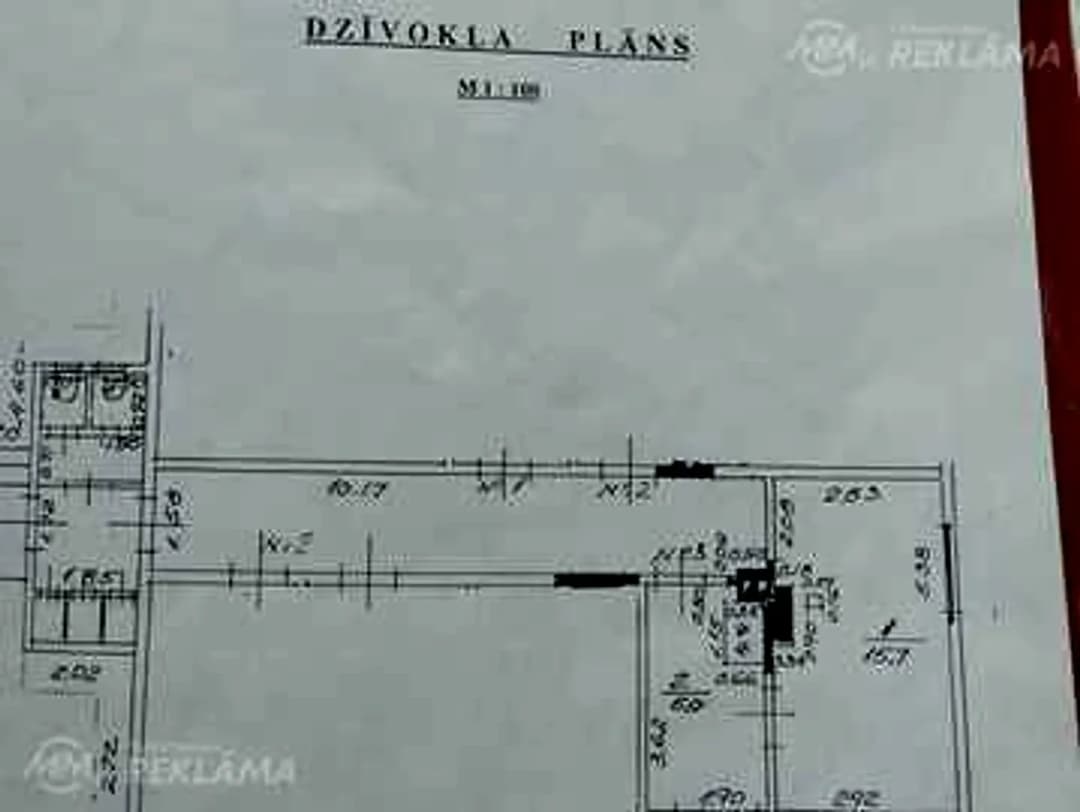 Dzīvoklis Dzīvoklis, Jūrmalā, 22 м², 1 ist., 1 stāvs. — vēl bildes