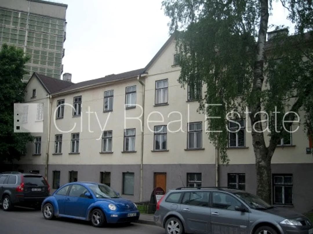 Fasādes māja, šīfera jumta segums, labiekārtots apzaļumots pagalms, iežogota teritorija, — bilde 3