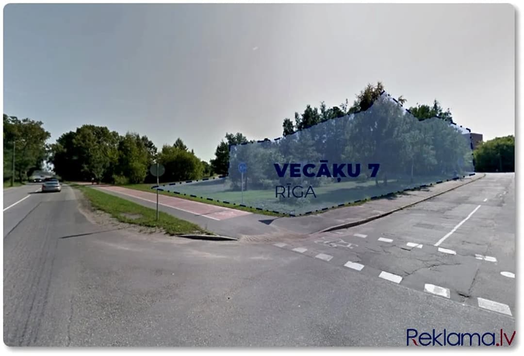 Attīstības zemes īpašumu Vecmīlgrāvī, Vecāķu Prospekts 7. Zemes platība 7367m2 + 1171m2 — bilde 3